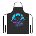 Toothless Night Fury inspired apron with a galaxy design