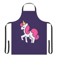Beautiful unicorn-themed apron with pink and white design