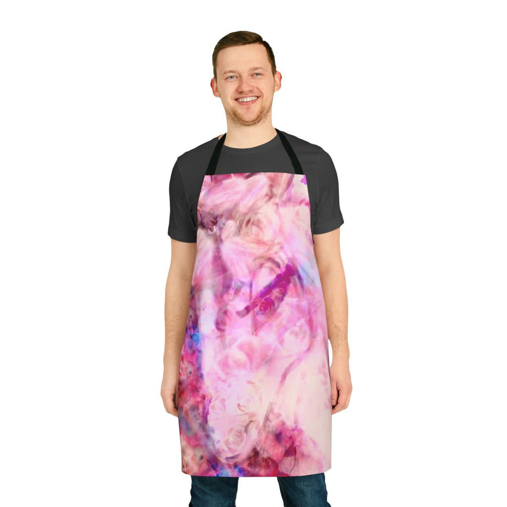 Vibrant apron featuring characters and imagery from the beloved fantasy film "The Last Unicorn"