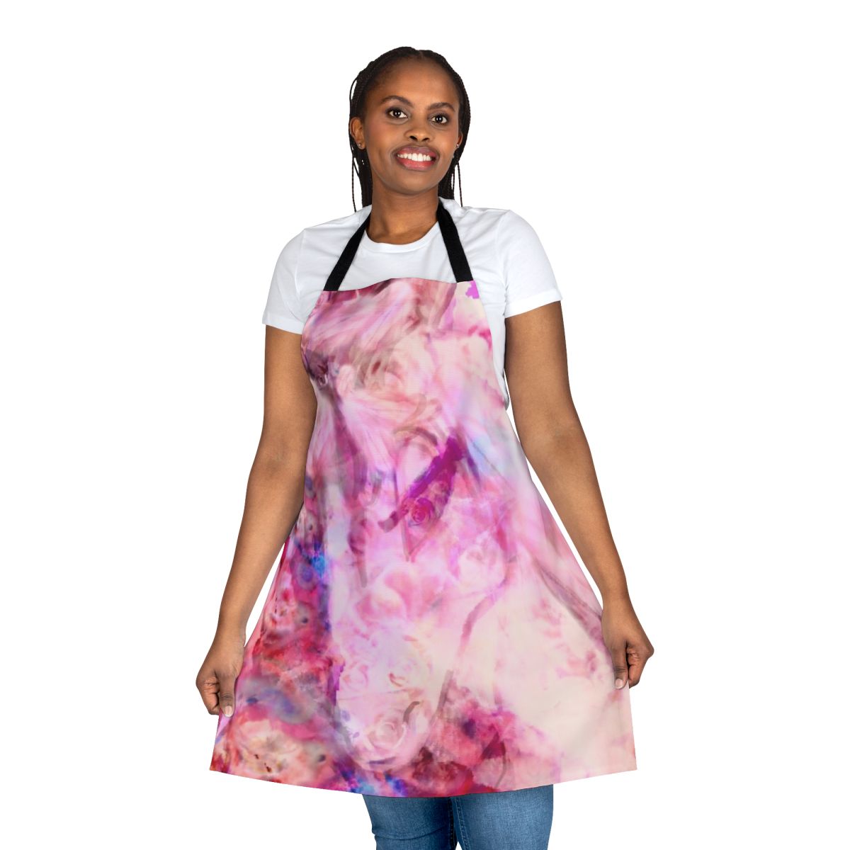 Vibrant apron featuring characters and imagery from the beloved fantasy film "The Last Unicorn"