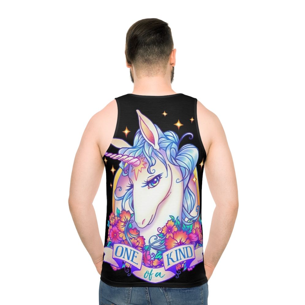 Magical unicorn unisex tank top