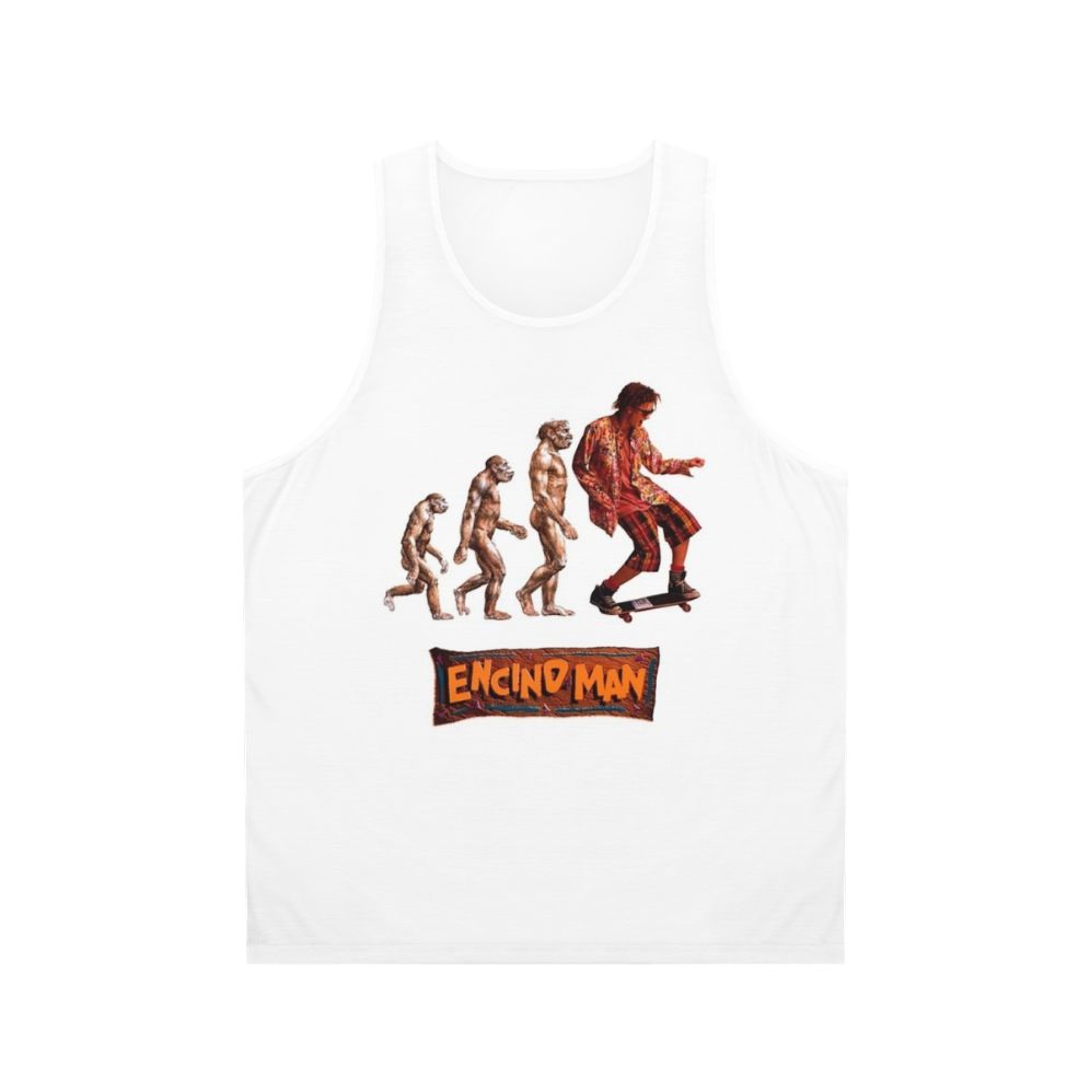 Encino Man Unisex Tank Top with Vintage 1992 Design