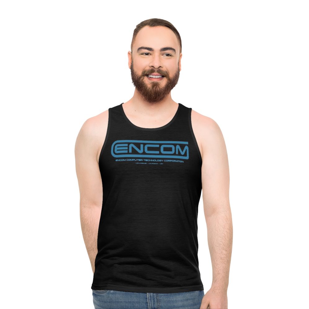 Encom Tron Legacy Unisex Summer Sky Tank Top