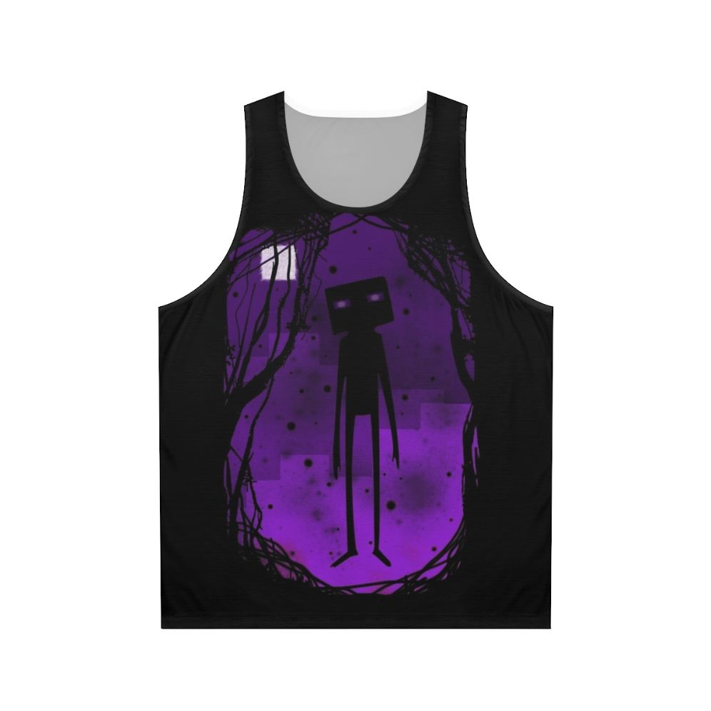 Enderman Minimalist Unisex Minecraft Tank Top