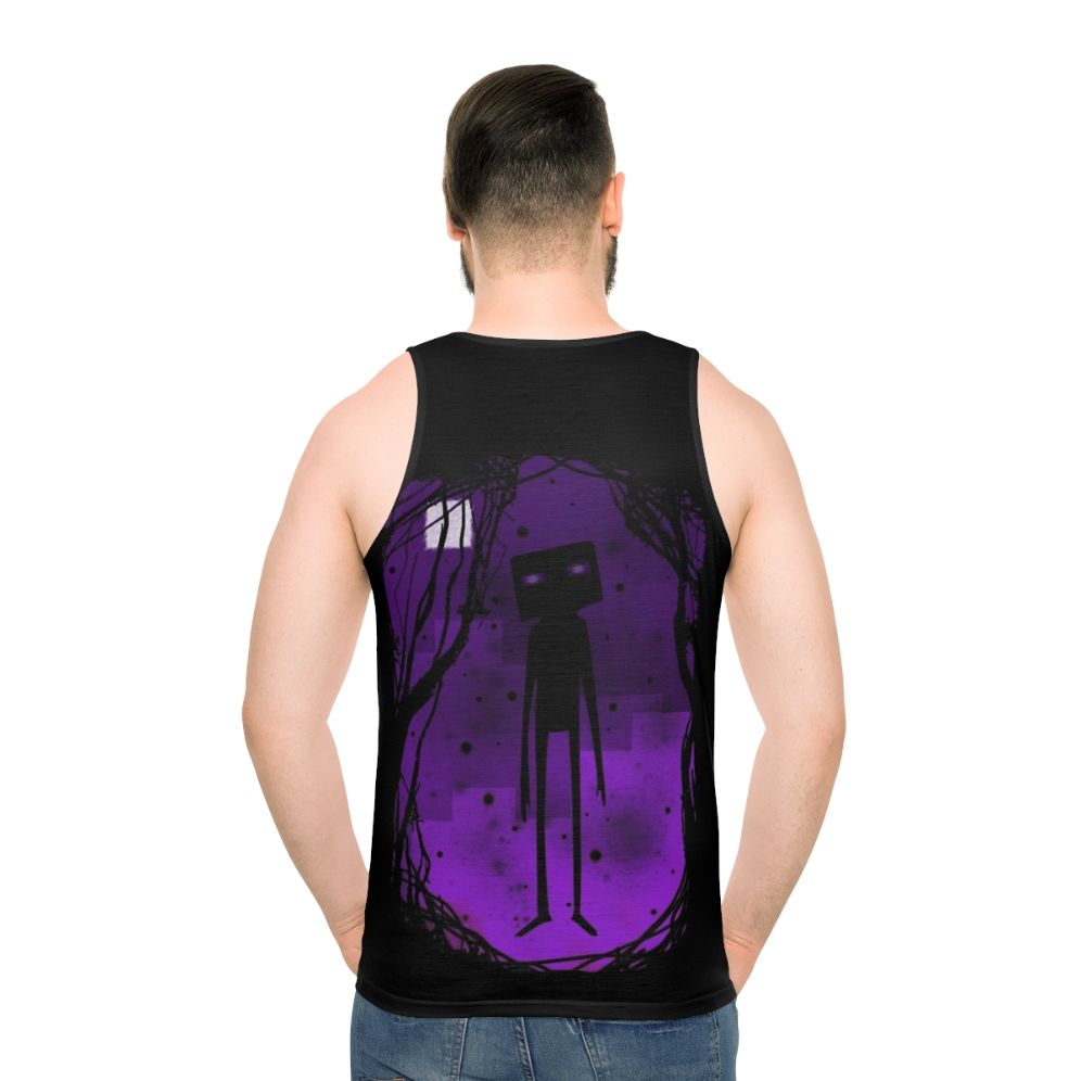 Enderman Minimalist Unisex Minecraft Tank Top