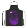 Endermen-themed minimalist apron for Minecraft enthusiasts