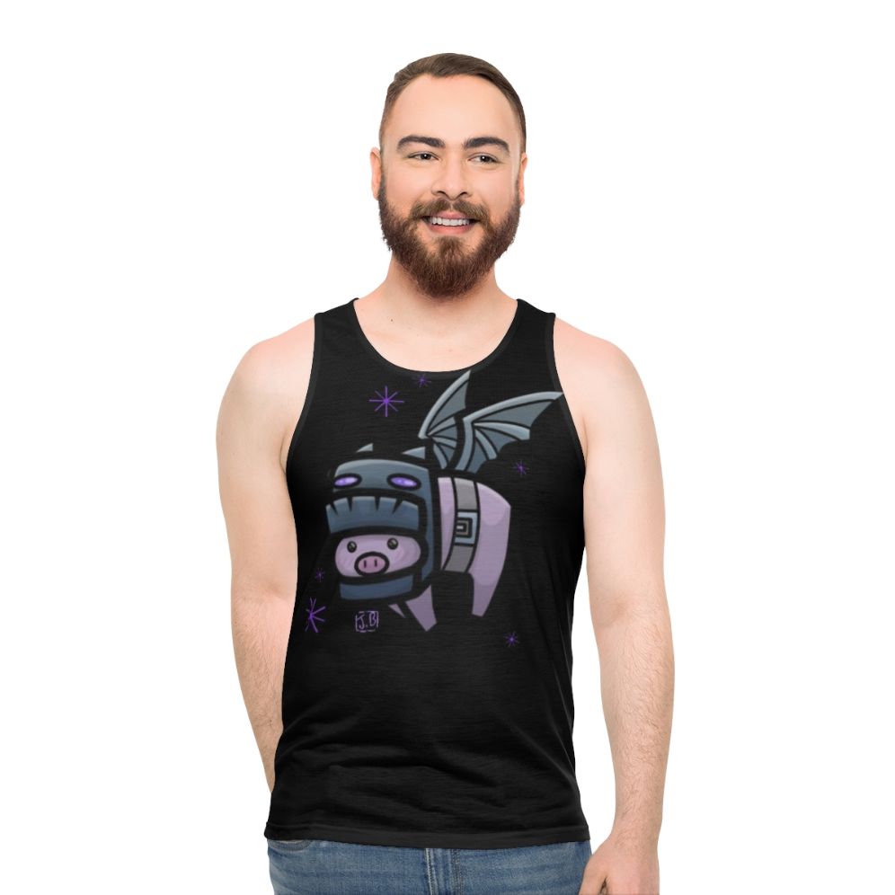 Enderpig B Unisex Minecraft Story Mode Tank Top