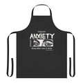 Endless Anxiety themed apron with indie rock band design