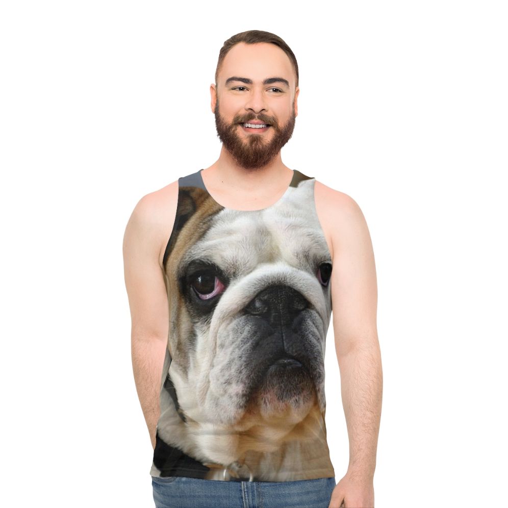 English Bulldog Unisex Tank Top