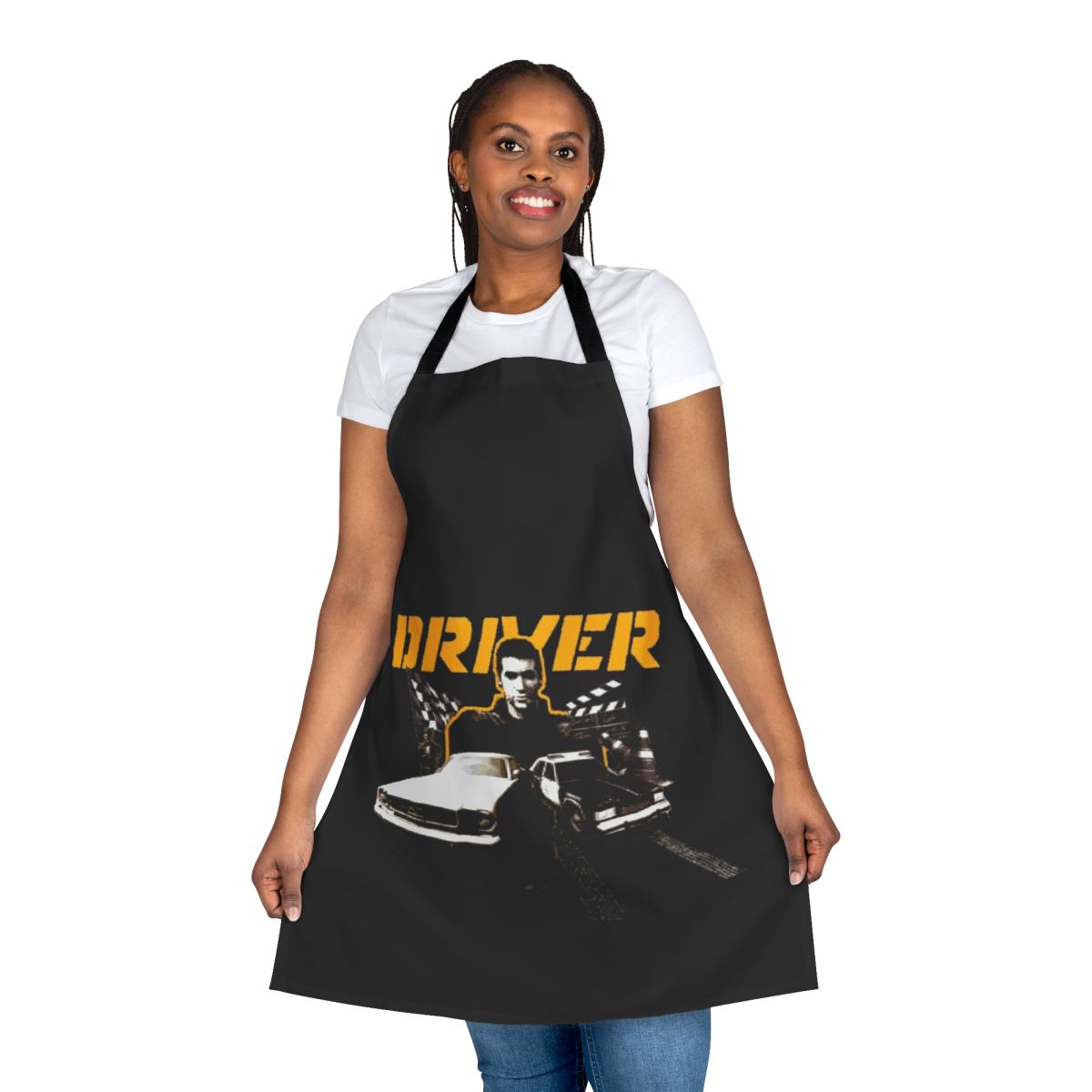 Enhanced Driver Game Menu Apron with classic PlayStation branding