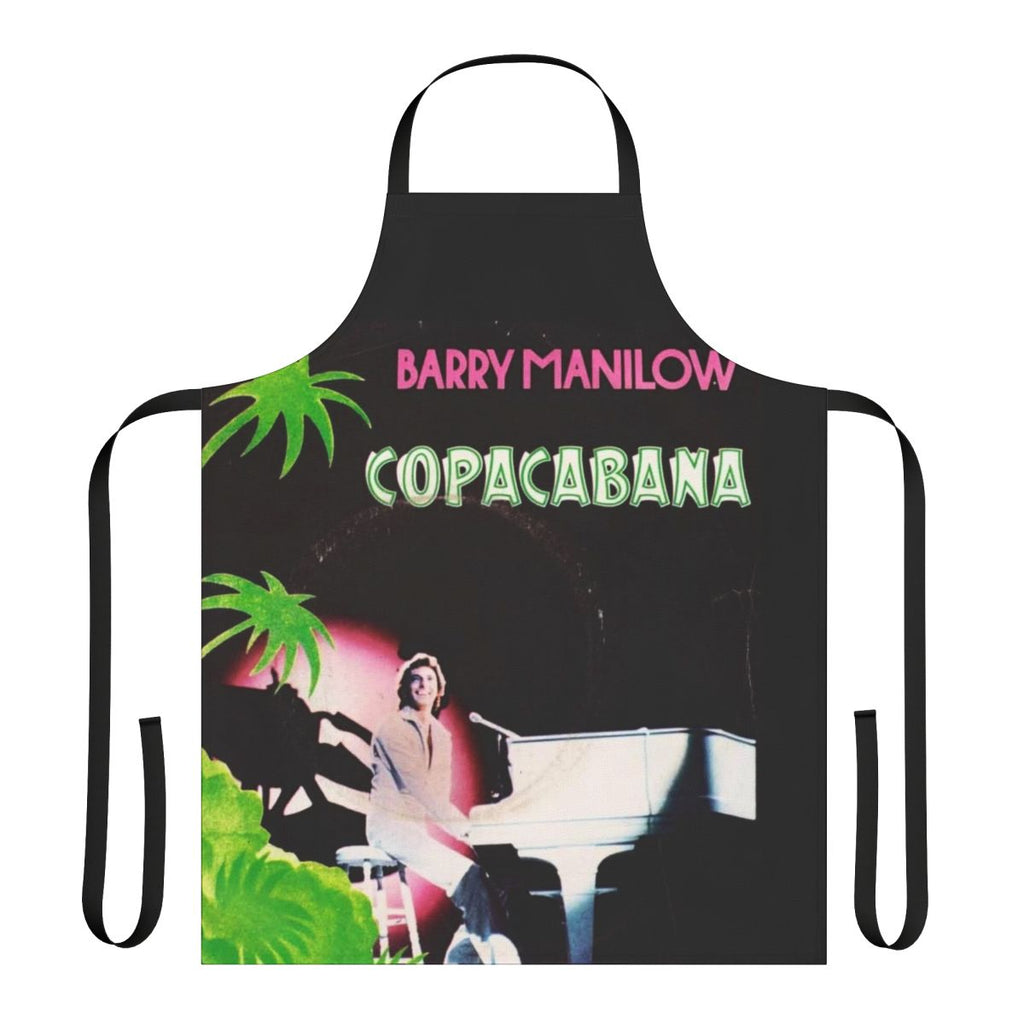 Barry Manilow concert apron featuring his hit songs