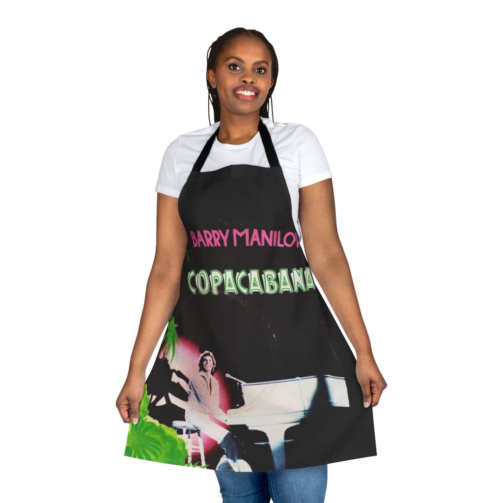 Barry Manilow concert apron featuring his hit songs