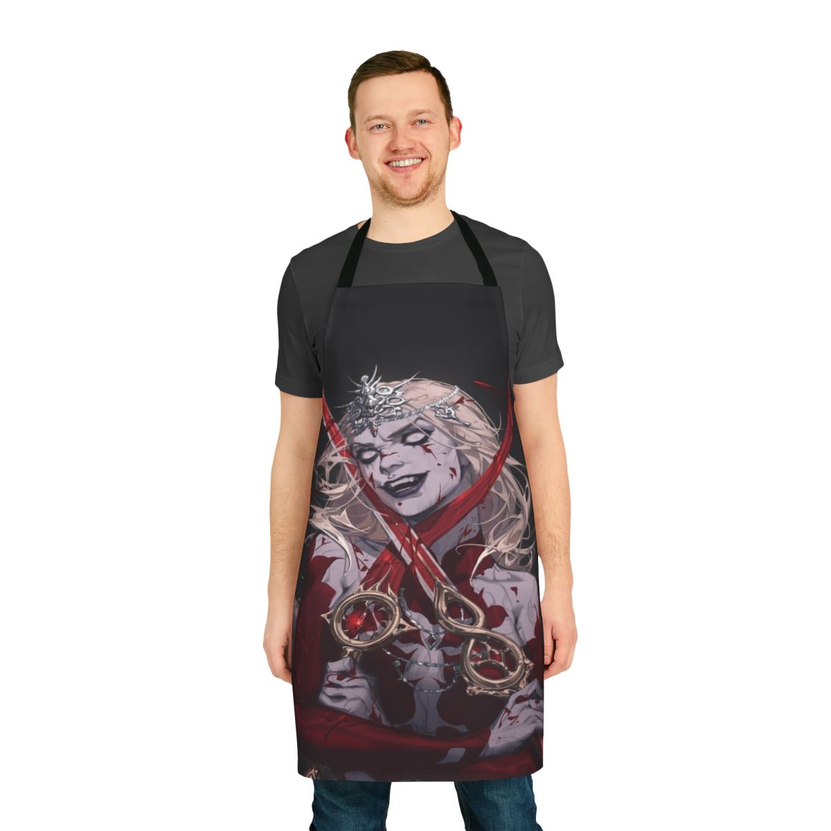 Baldur's Gate 3 inspired apron for fantasy and RPG fans