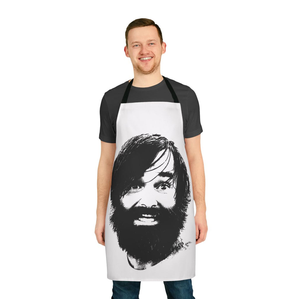 Apron featuring a humorous design inspired by the TV show "The Last Man on Earth"