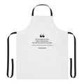 Apron featuring popular Young Royals quotes and characters