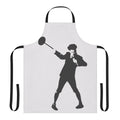 Stylish apron featuring the 'Spring Awakening' musical logo and characters
