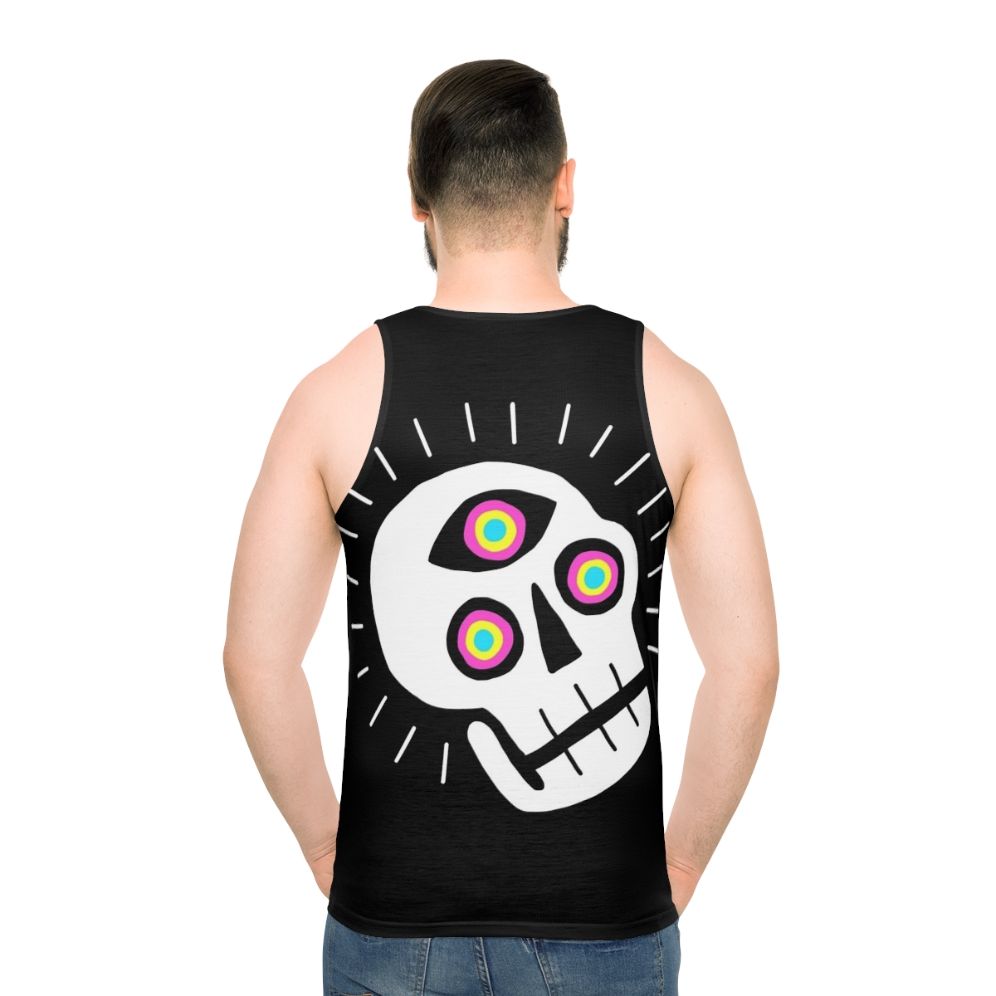 Enlightened Skull Unisex Graphic Tank Top