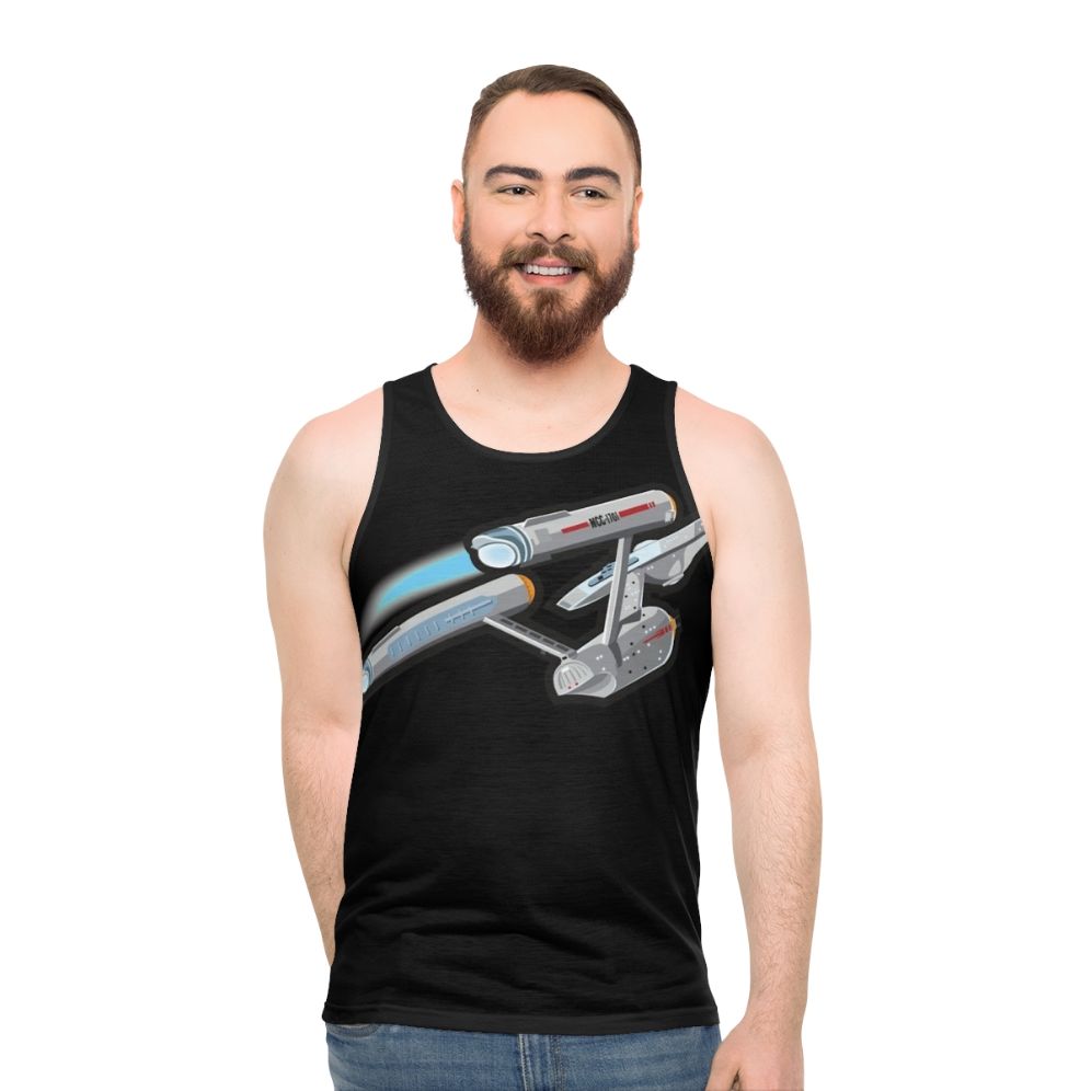 Enterprise Classic Unisex Star Trek Tank Top