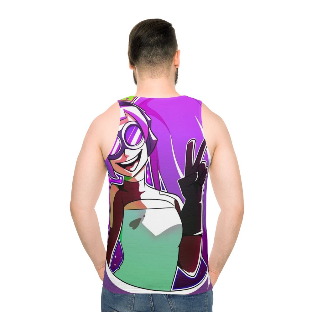 Entrapta anime inspired unisex tank top
