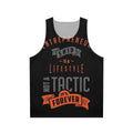 Unisex entrepreneur tank top with motivational design