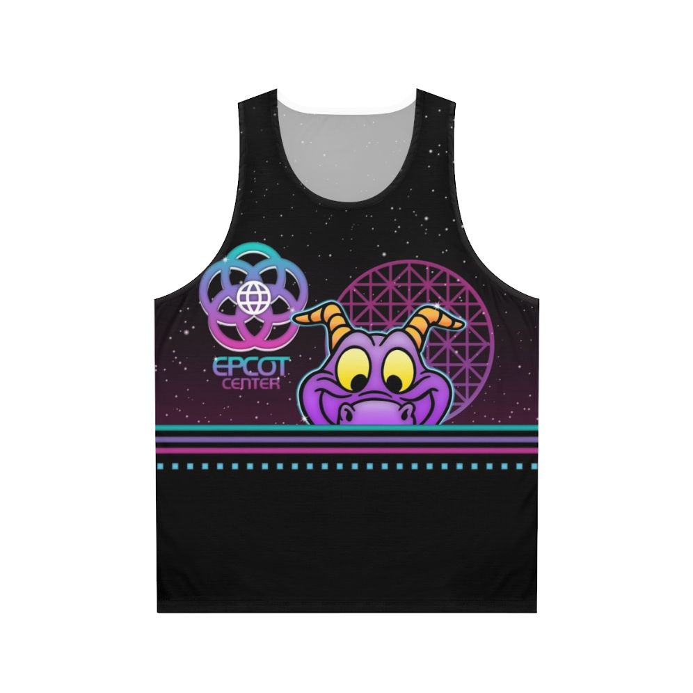 Epcot Figment 80s Unisex Tank Top