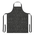 Equations Apron with mathematical formulas and symbols for science and math enthusiasts