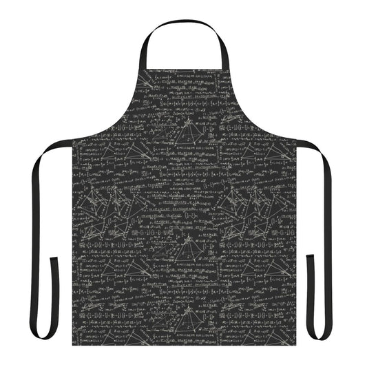 Equations Apron with mathematical formulas and symbols for science and math enthusiasts