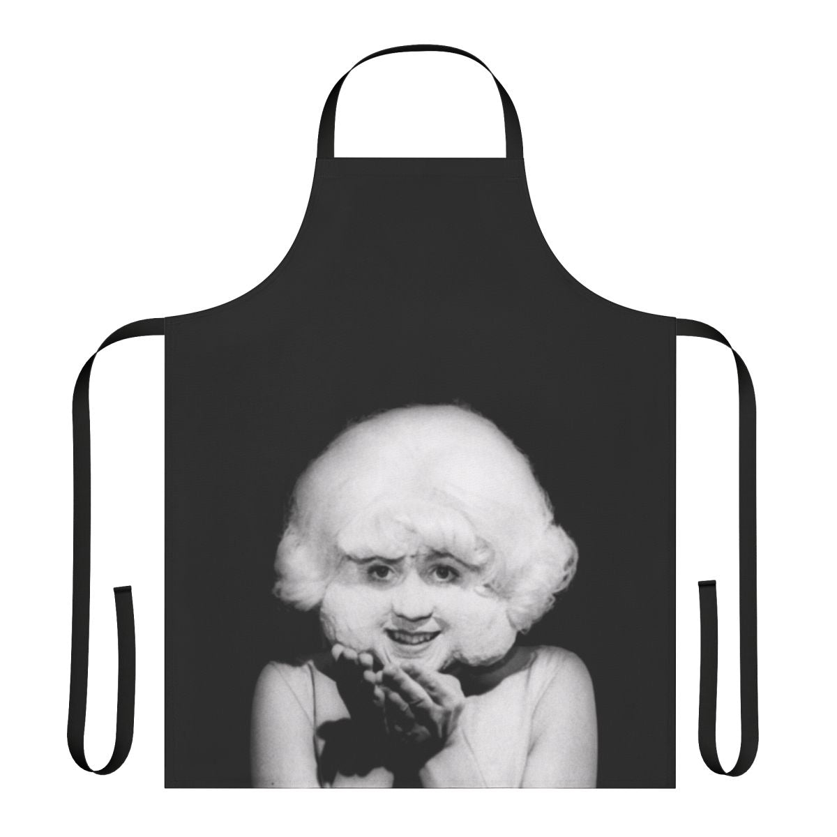 "Eraserhead-inspired lady in the radiator apron featuring a unique design for fans of the cult classic film"