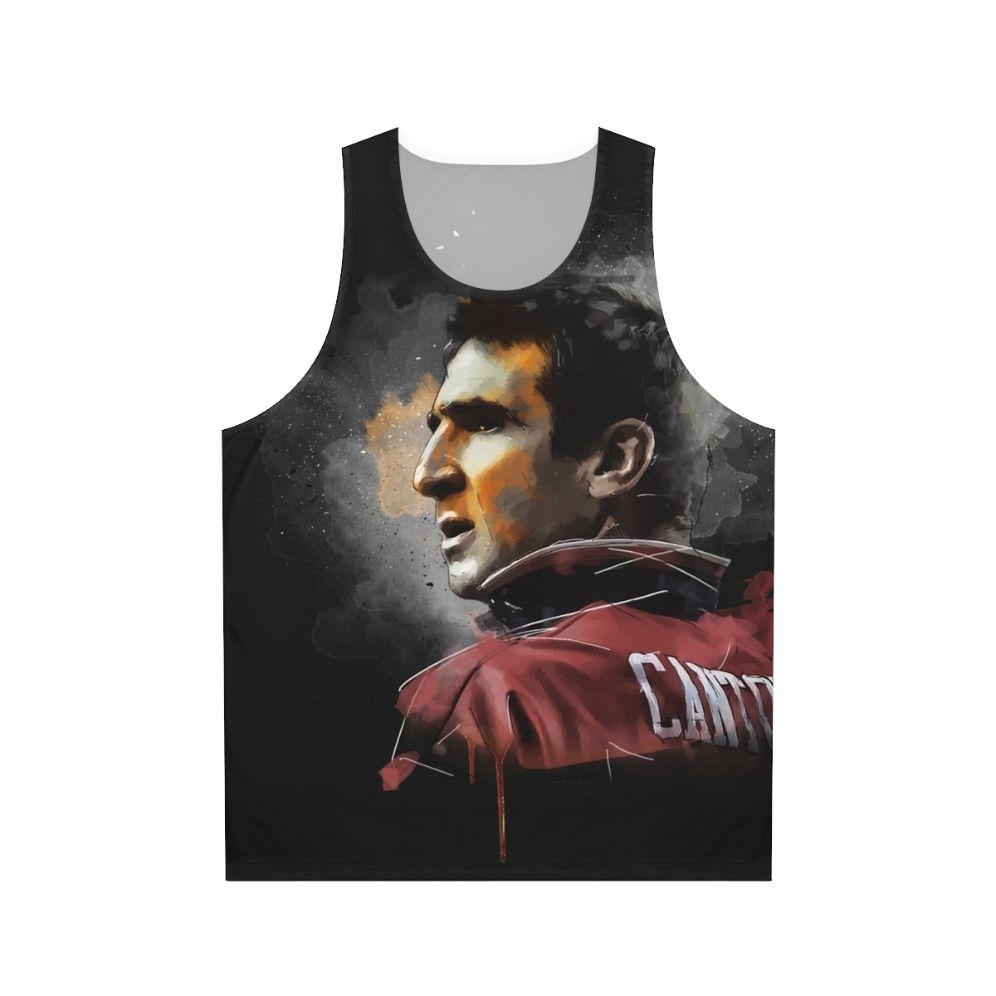 Eric Cantona Manchester United Painting Unisex Tank Top