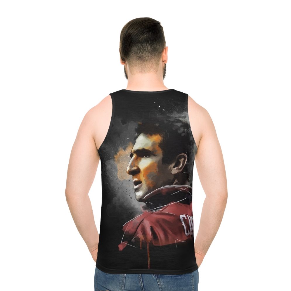 Eric Cantona Manchester United Painting Unisex Tank Top