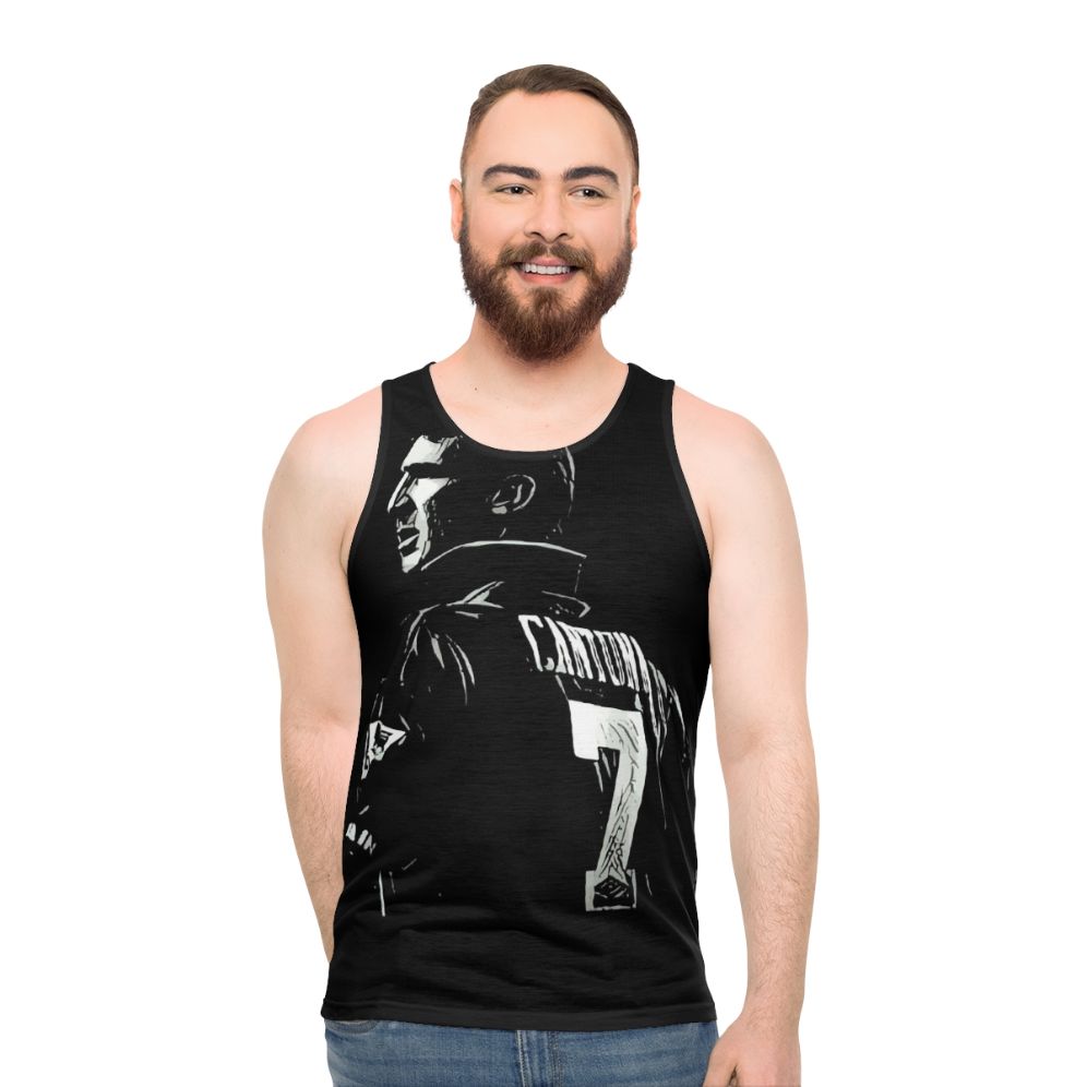 Eric Cantona Manchester United Unisex Tank Top
