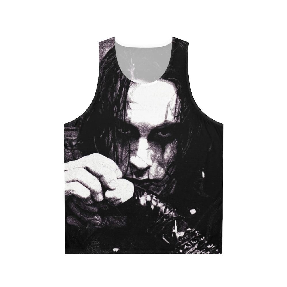 Unisex tank top featuring Eric Draven from the movie "The Crow"