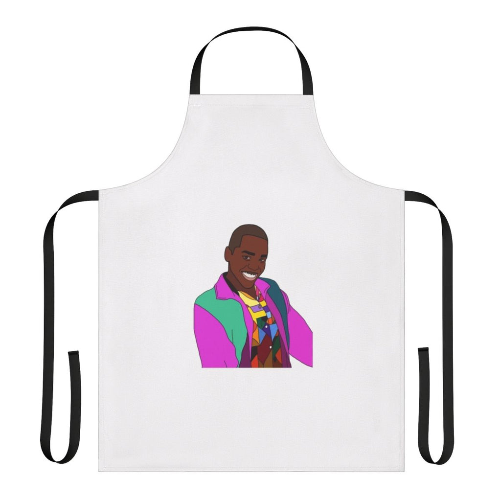 Eric Effiong-inspired apron with a playful and inclusive design