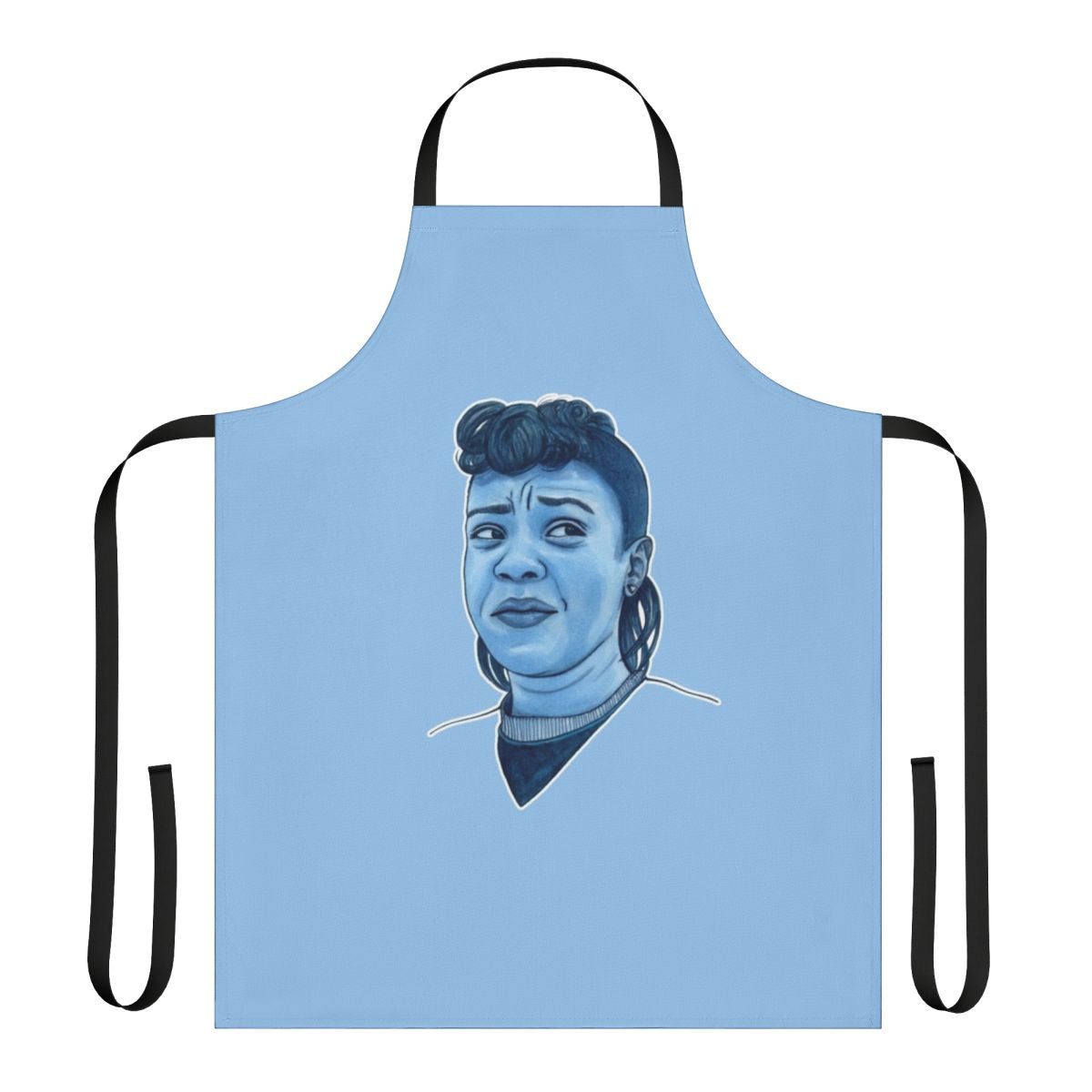 Erica Sinclair Portrait Apron - Stranger Things Inspired Fan Art