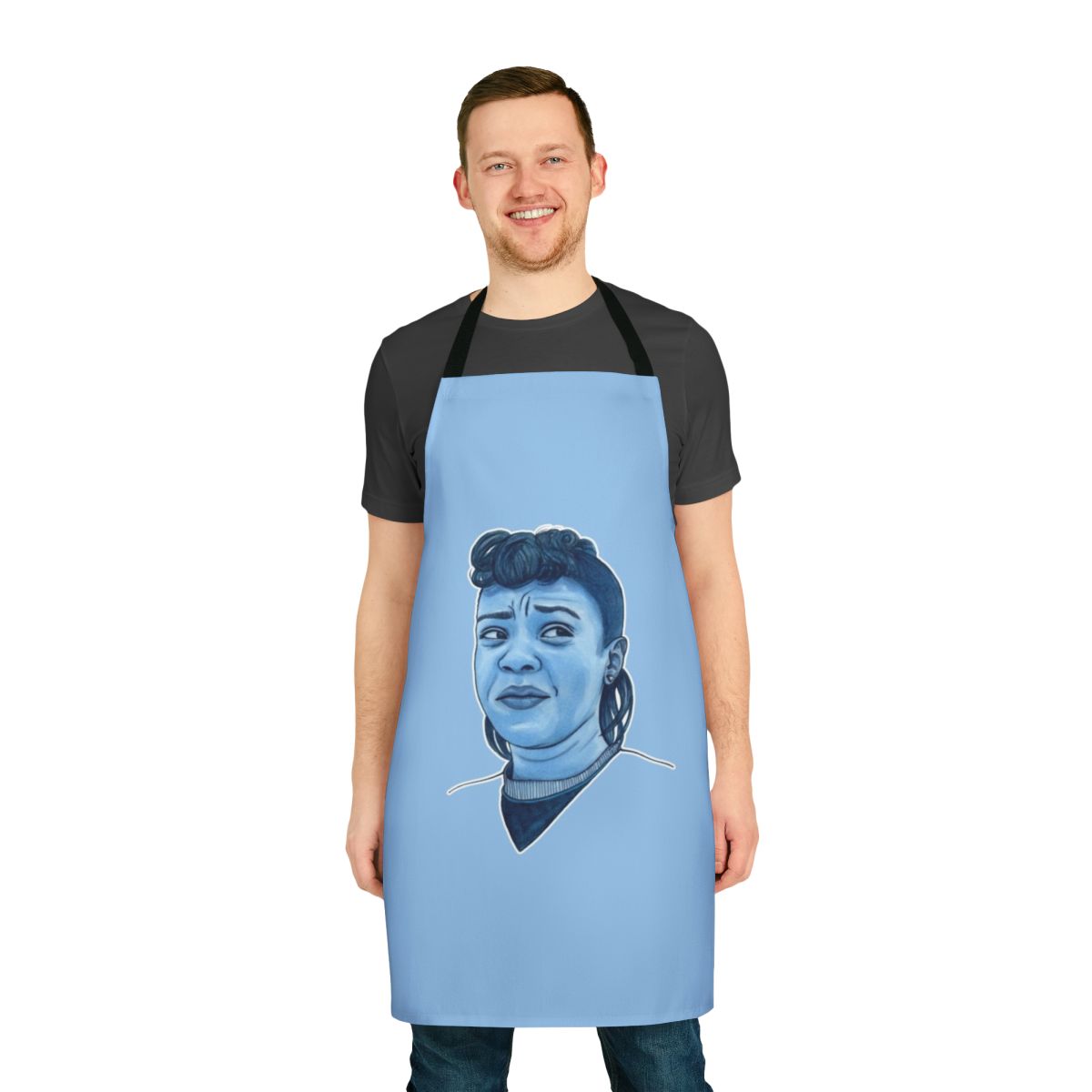 Erica Sinclair Portrait Apron - Stranger Things Inspired Fan Art