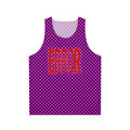 Error Texture Glitch Unisex Tank Top
