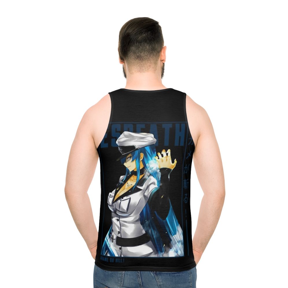 Esdeath Akame Ga Kill anime unisex tank top