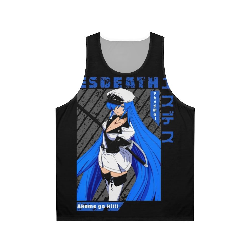 Esdeath Akame Ga Kill Anime Unisex Tank Top