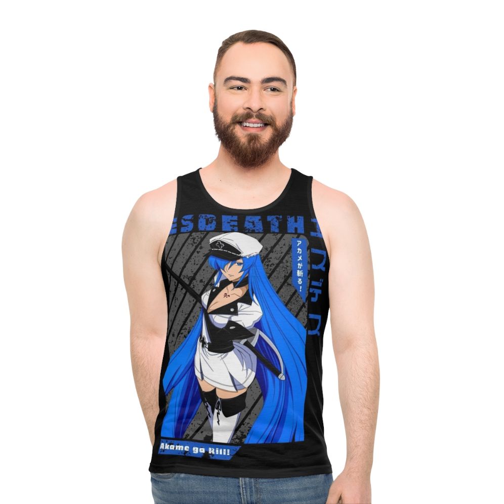 Esdeath Akame Ga Kill Anime Unisex Tank Top