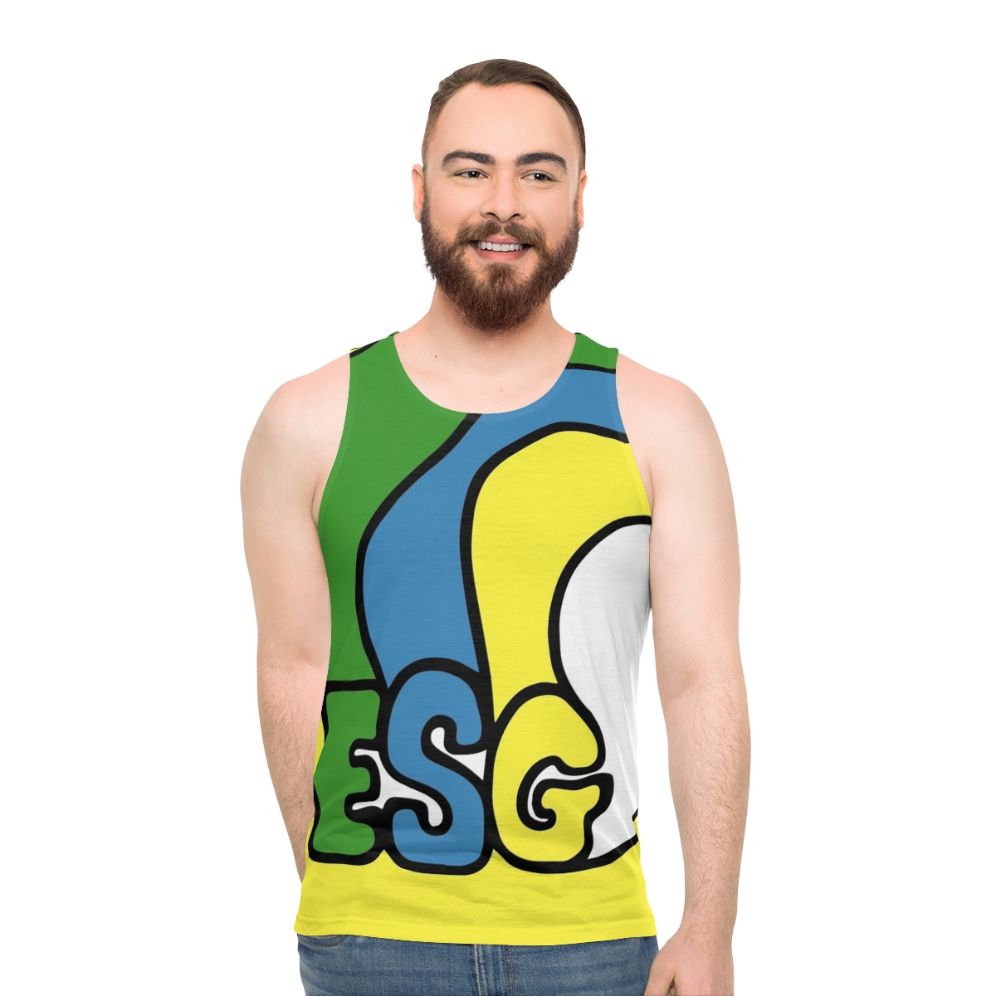 Esg post punk unisex tank top