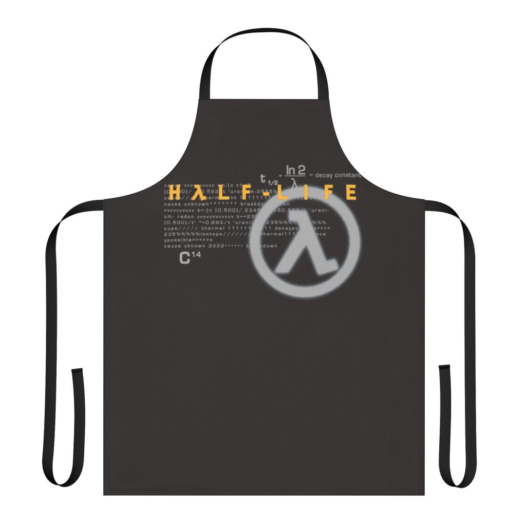 Half Life 1998 inspired t-shirt apron with essential gamer design