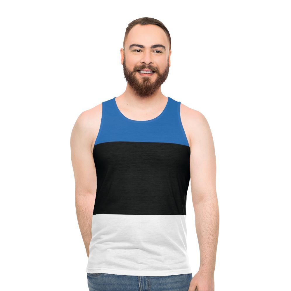 Estonia Flag Unisex Tank Top