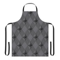 Ethereum-inspired pattern printed on a high-quality apron