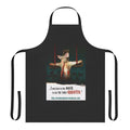 Apron featuring Toronto Pig Save logo and animal rights text