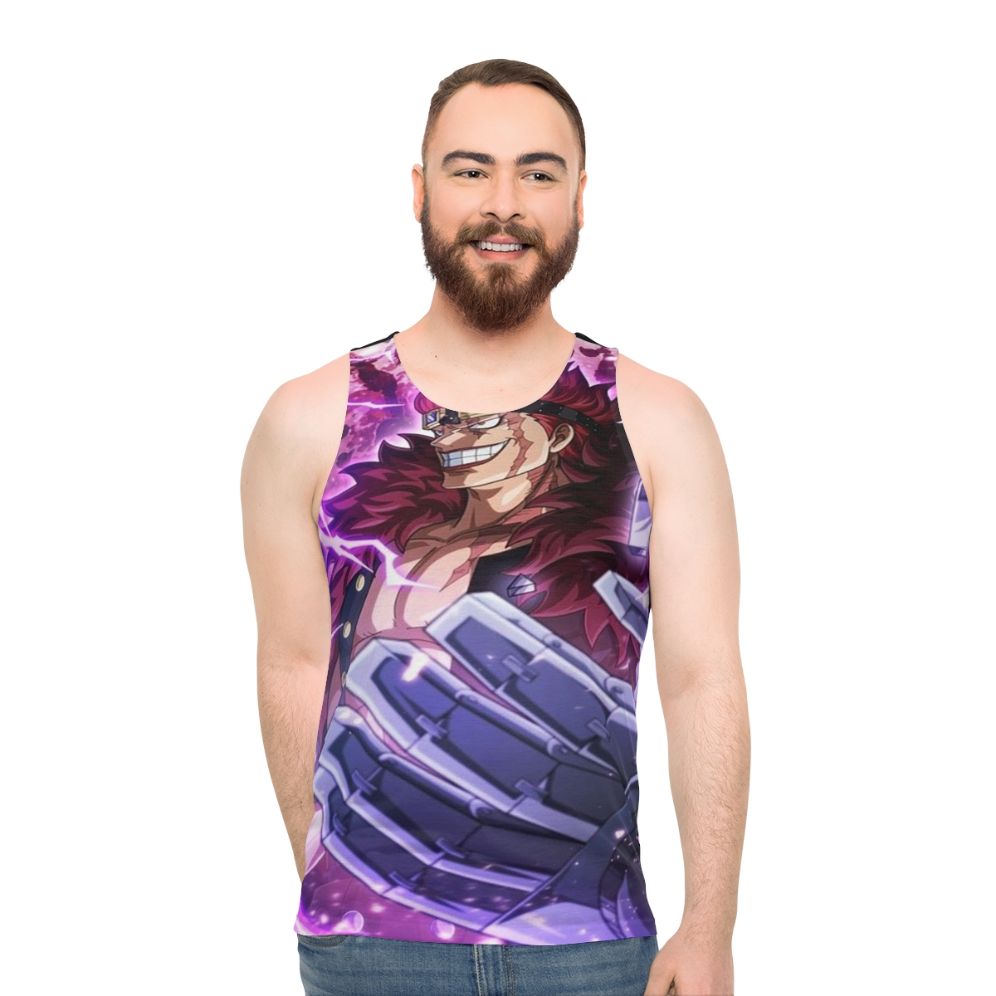 Eustass Kid One Piece Anime Unisex Tank Top