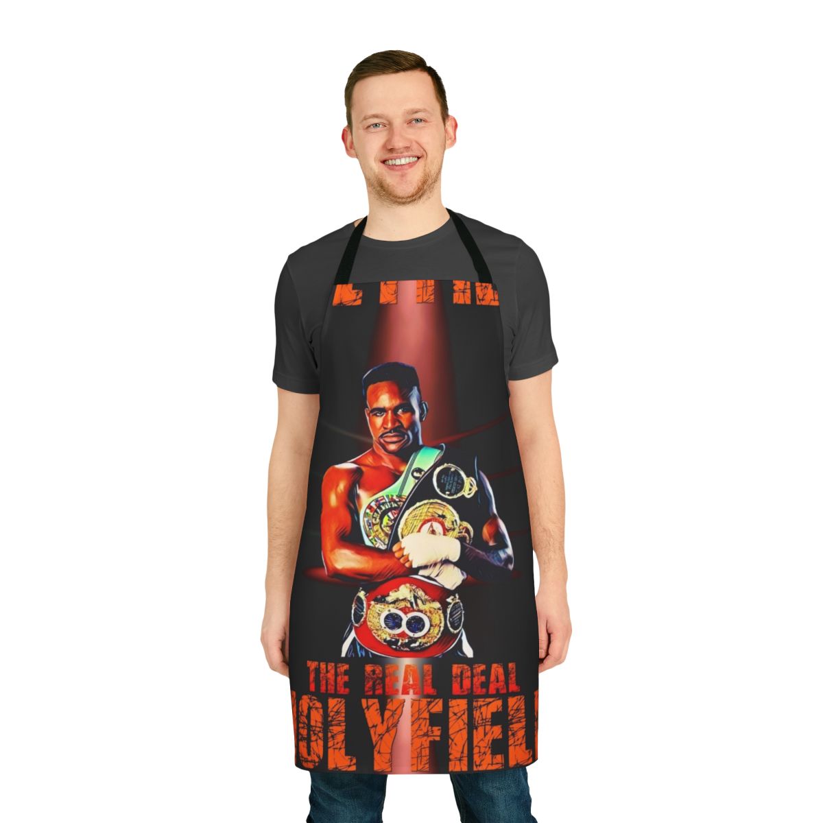 Evander Holyfield Inspired Boxer Apron