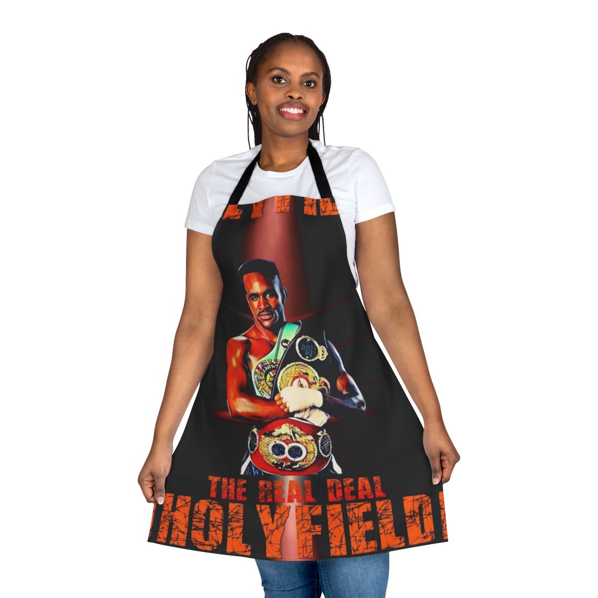 Evander Holyfield Inspired Boxer Apron