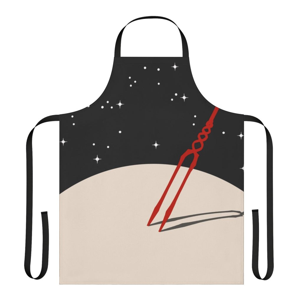 Apron featuring the iconic Lance of Longinus from the anime series Neon Genesis Evangelion