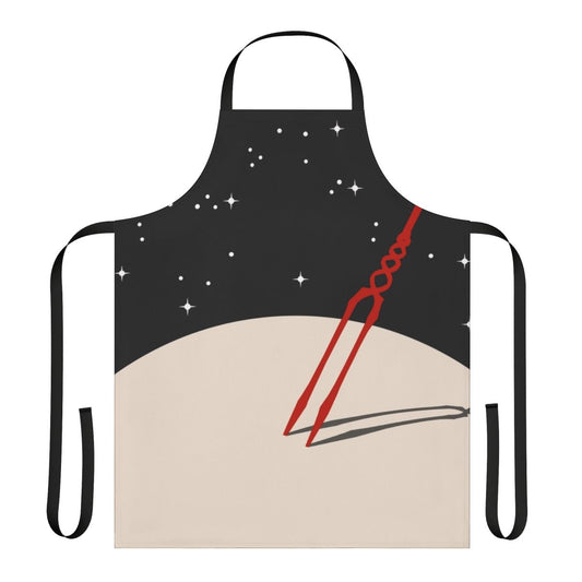 Apron featuring the iconic Lance of Longinus from the anime series Neon Genesis Evangelion