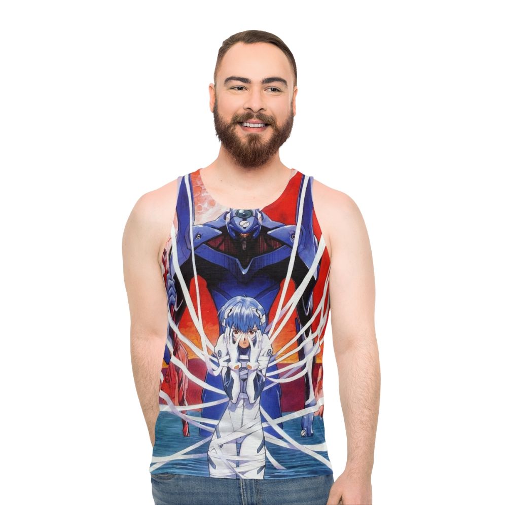 Evangelion Rei Ayanami Unisex Tank Top